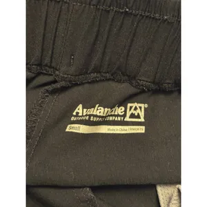 Avalanche Outdoor Supply Co Shorts Womens Small Black Drawstring Athletic 0163 thumbnail 4