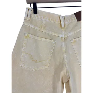 Free People We The Free Montana Bermuda Shorts Butter Yellow Size 27 thumbnail 12