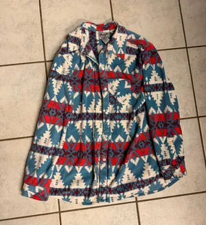 Wrangler Fleece Jacket Aztec  thumbnail 1