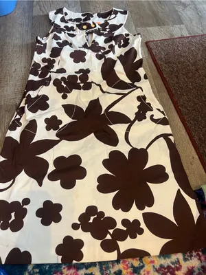 Tory Burch brown printed dress size 2 thumbnail 5