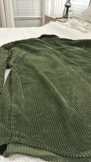Velvet Heart Army Green Corduroy Jacket thumbnail 6