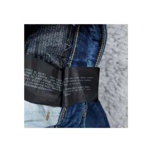 Zara Jeans Cropped Low Rise Flare Dark Wash Blue Stretch Slim Fit Women's Size 2 thumbnail 6
