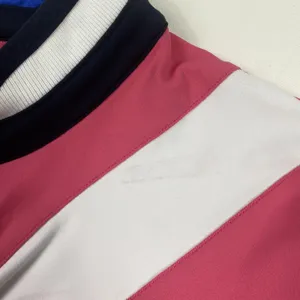 LOHLA SPORT Pullover Womens Small Pink‎ Quarter Zip Chevron Golf Long Sleeve thumbnail 7