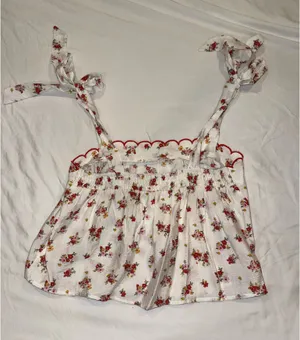 Blu Pepper Floral Scallop Top and Shorts thumbnail 3