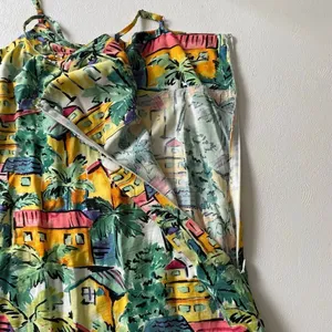 Forever 21 Tropical Mini Dress Small Vacation Sundress Y2K thumbnail 8