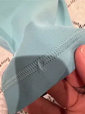 Turquoise High-Waist Active Leggings thumbnail 2