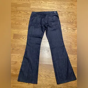 7 for all mankind. Lexie “A” pocket Size 29 Midrise Dark Wash thumbnail 2