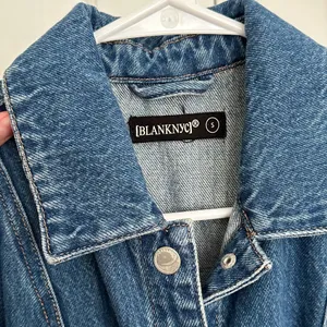 BLANK NYC Dark Blue Button Up Denim Mini Dress • Women’s Size S • Western, Americana Vibes thumbnail 5