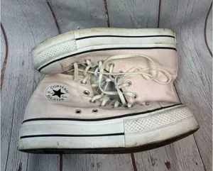 Light Pink Platform Converse High-Top thumbnail 2