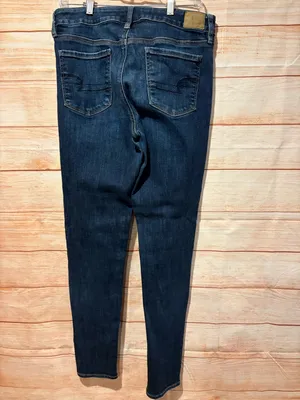 American Eagle Outfitters Navy Skinny Jeans for Women thumbnail 2