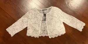 Amazon Floral Lace Shawl thumbnail 1