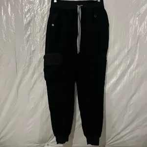 FIGS Black Zamora Jogger Scrub Pants Size Small thumbnail 2