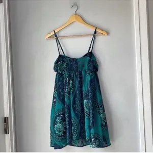 Free People Mermaid Eternal Spring Twist Baby Doll Dress thumbnail 4
