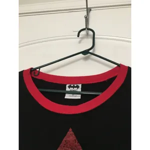 Women's Juniors Sweatshirt Batman Harley Quinn Ringer Size M Multi-Color thumbnail 7