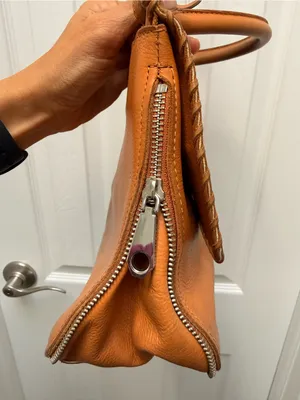 Rebecca Minkoff Western Boho Leather Crossbody | Turquoise Detail‎ | Saddle Tan thumbnail 9