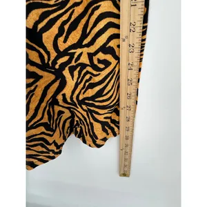 Kachel Anthropologie Tiger-Striped Wide Leg Jumpsuit 4 NWT $170 Animal Print thumbnail 9