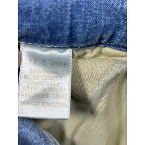 Rag & Bone Womens Jeans 25 Massive Crystal Wash High Rise‎ Wide Leg thumbnail 4