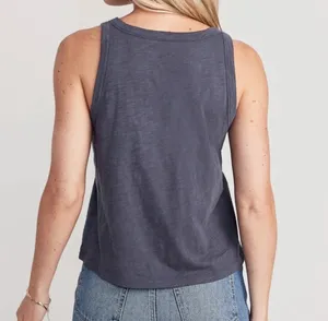 Old Navy Dark Blue Scoop Neck Tank Top thumbnail 10
