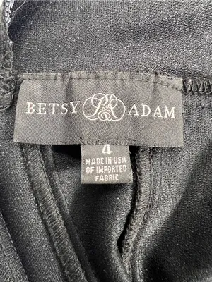 Betsy & Adam Black evening gown thumbnail 6