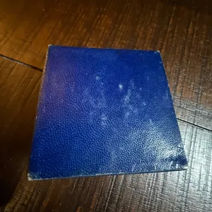 Vintage 90s Y2K Small Coin‎ Purse Pouch Blue Swirl Pattern Snap Closure thumbnail 5