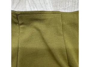 Missoni Vintage 80s Pull-On Pants Olive Green Size 44 IT Size 8 Quiet Luxury thumbnail 7