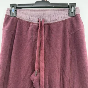 Lululemon Get Going Jogger 4 Heathered Black Cherry Burgundy Zip Pockets thumbnail 2