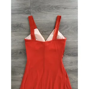 Vintage Y2K Taboo Two Toned Orange Long Formal Dress With Gem Size Small Dance thumbnail 4