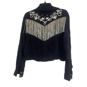 ✨Idyllwind Womens Cory Ray Lurex Long Sleeve Western Sz XS Top✨ thumbnail 6