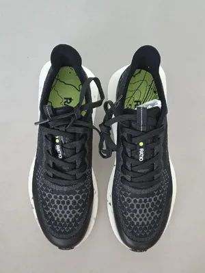 NWT! Ratio Camino:01 Black Knit Running Shoes with White Speckled Size 7 5 (WM) thumbnail 5