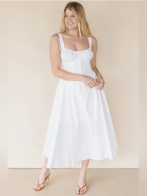 Moon River Maxi Cotton Dress medium thumbnail 2