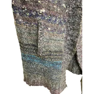 Free People Starlight Shadow Poncho Cardigan Women's Size Medium‎ thumbnail 8