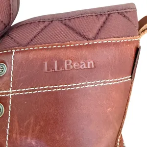 LL Bean‎ Tek 2.5 Leather Duck Boots Brown Waterproof Lace Up Women SiE 7.5 thumbnail 8