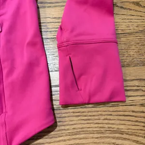 Athleta Triumph Jacket  Full Zip Pink thumbnail 6