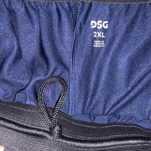 NWT DSG Mid Rise Shorts Blue Mesh Relaxed Fit thumbnail 8
