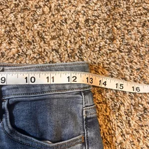 American Eagle Super High-Rise Jeggings‎ Size 4 Long Blue Wash Denim Jeans thumbnail 5