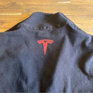 Tesla Black Logo Polo Size XS thumbnail 2