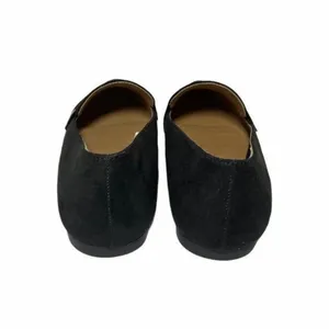 New Without Tags Diba Black Pointy Toe Slip On Faux Suede Loafers Sz 5.5 M thumbnail 8