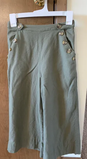 American Eagle Cropped Wide Leg Pants thumbnail 1