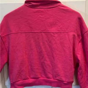 SheIn Fashion Quarter Zip Banded Bottom Cropped Sweatshirt Size M thumbnail 7