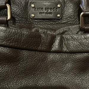 Kate Spade Brown Leather Bag Gorgeous Leather 15” Wide 8” Length thumbnail 10