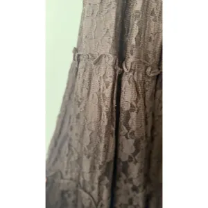 NWT Vintage 90s Y2k Lace Tiered Peasant Maxi Skirt Fairy Grunge Whimsigoth 2814 thumbnail 4