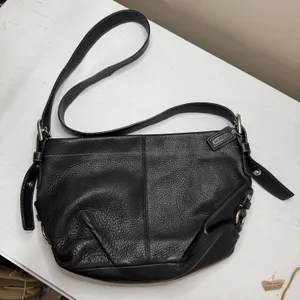 COACH East West Legacy Pebbled Leather Convertible Crossbody Bag F15065 thumbnail 10