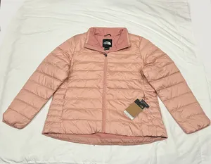 The North Face Pink Puffer Jacket thumbnail 1