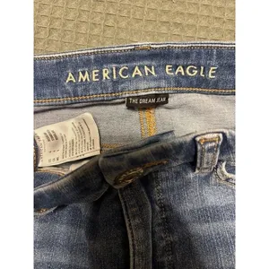 American Eagle Size 4 Jeans Curvy Hi-Rise Jegging The Dream Jean thumbnail 4