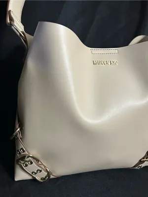 Steve Madden Women’s Cream Hobo Shoulder Bag thumbnail 5