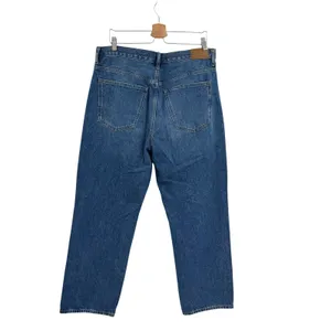 Madewell Low Slung Straight Jeans Palmina Medium Wash Button Fly Size 30‎ thumbnail 9