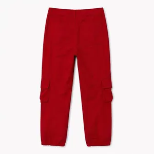 Princess Polly Red Cargo Pants Size 4 | Y2K Streetwear Utility Pants thumbnail 2