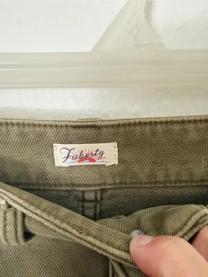 Faherty Stretch Terry Patch Pocket Pant Sz 26 thumbnail 5