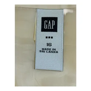 GAP Skirt Womens 16 Tan Cotton‎ Blend Ribbon Bow Accent Casual A-Line Mini thumbnail 5