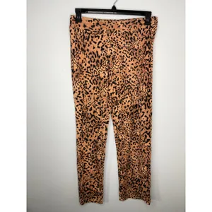Soma Lounge Pajama Pants Women's Size Medium Animal Print Comfy Leopard thumbnail 2